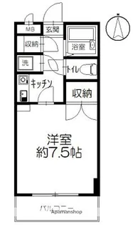 イーストピークV【4階】の間取り