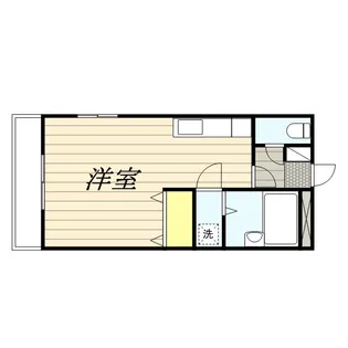 サンフラワー湘南【202号室】の間取り