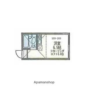 ユナイト金沢文庫ヴェルサイユの丘【1階】の間取り