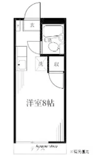 山仁ハイツ【1階】の間取り