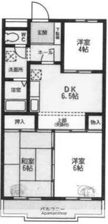 セジュール湘南【3階】の間取り