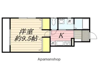 エスポワール湘南【1階】の間取り