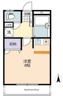 イーストアベニュー【1階】の間取り