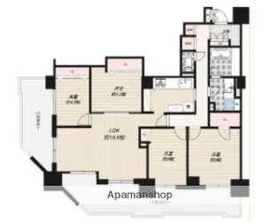 アマックス横浜【7階】の間取り