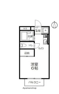 メゾン・S・K【2階】の間取り