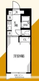 フィールド・ムーン【3階】の間取り