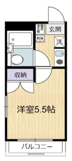 プチメゾン中央【3階】の間取り
