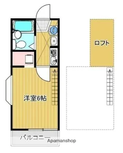 ヴィレッタ戸塚【2階】の間取り