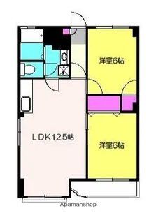 シャトレー新井【2階】の間取り