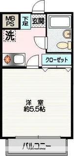 クリオ六浦弐番館【2階】の間取り