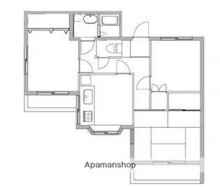 プレステージ横浜菅田【2階】の間取り