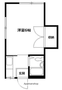 月見台ハイツ【1階】の間取り