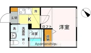 LUMINOUS二俣川【1階】の間取り