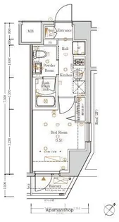 LOG横浜駅東【3階】の間取り