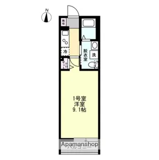 ラヴィベール逗子【3階】の間取り