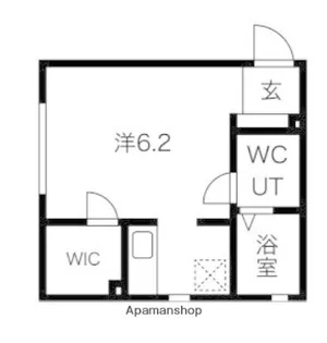 ガーデン弘明寺【1階】の間取り