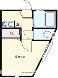 G・Aタウン県立大学Ⅱ【1階】の間取り
