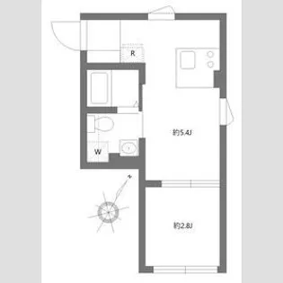 アピチェ田園調布【2階】の間取り