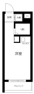 神奈川県川崎市幸区鹿島田2丁目【マンション】の間取り