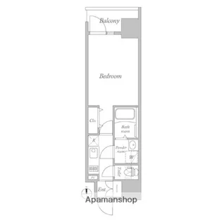 リテラス蒲田【7階】の間取り