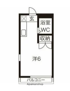 エイトハウス伊藤【2階】の間取り