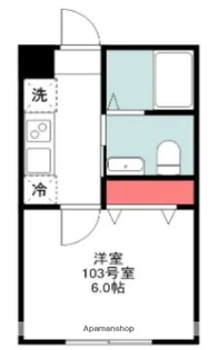 グランシーズ三ツ境ルノン【1階】の間取り