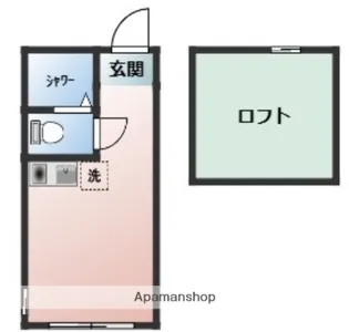 OHANA白楽【1階】の間取り