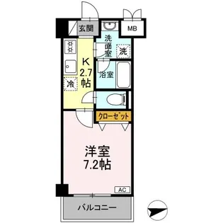 GLOIRE MANSION【3階】の間取り
