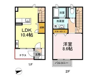グランYOU【1階】の間取り