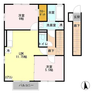 ARK【2階】の間取り