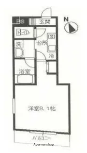 エクセルプラザ橋本【3階】の間取り