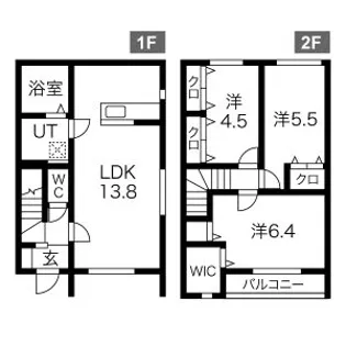 MERVEILLE Ⅱ【1階】の間取り