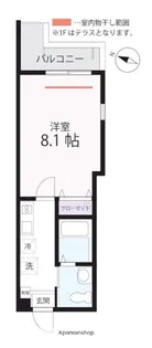 ハーミットクラブハウス上大岡Ⅱ(仮)【2階】の間取り