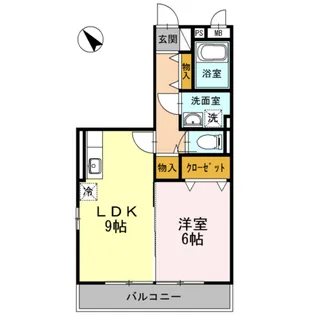 アピーズ【3階】の間取り