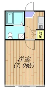 サンフラワー相原【2階】の間取り