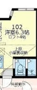 ユナイト白楽アンシャンテ【1階】の間取り