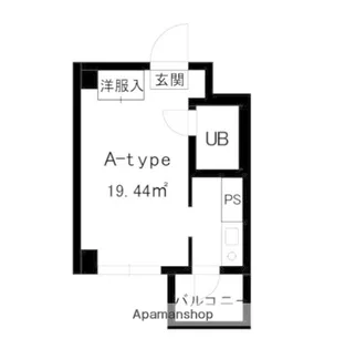 ブライトウエスト江田【3階】の間取り