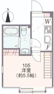 アザーレ・クオン日吉【1階】の間取り