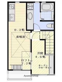 ゆいまーる【2階】の間取り