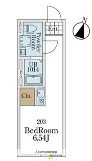 RISE ASADA【2階】の間取り