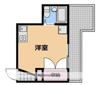 レジデンス安浦【3階】の間取り