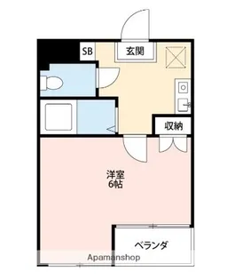 レイクトップ鶴川【2階】の間取り