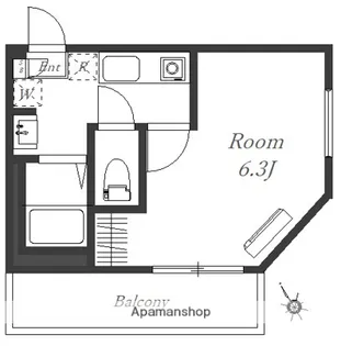 LINKS YOKOHAMA SASABORI【2階】の間取り