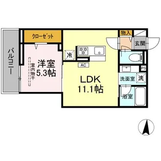 エスペリア中央林間5丁目【3階】の間取り