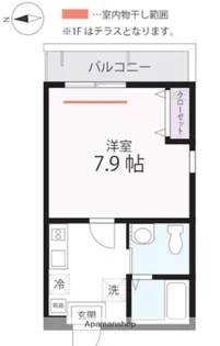 研修用 橘 ハーミットクラブハウス新杉田Ⅱ【1階】の間取り