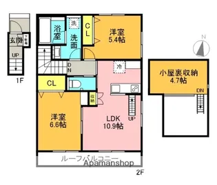 コーストヒルズ横浜【2階】の間取り