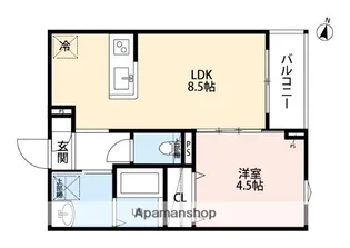 ロスコ【2階】の間取り
