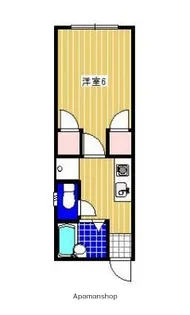 ビレッジハウス【1階】の間取り