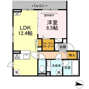 サーフサイド【2階】の間取り