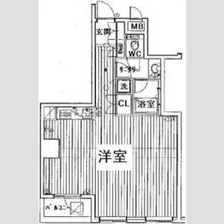 アークステージ関内【4階】の間取り